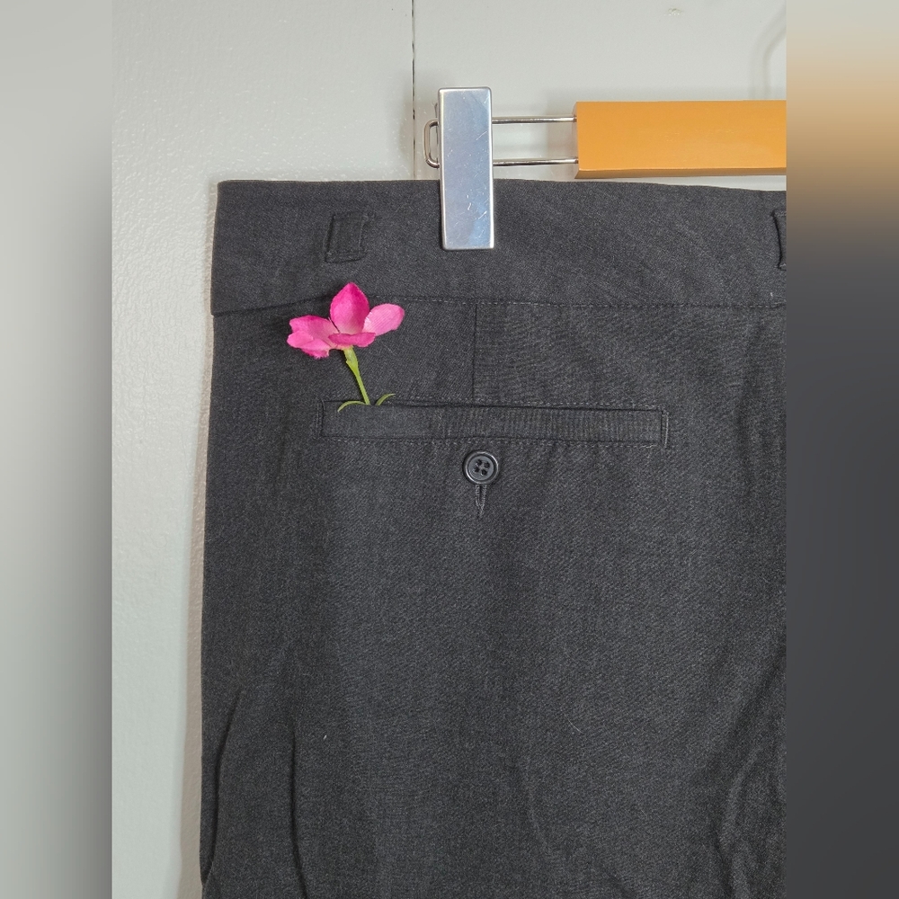 ☀️Old Navy Women's Size 14 Charcoal Chinos Straight Leg Stretch Pants